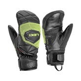 Mitts Leki Junior WCR Coach 3D - Black/Ice Lemon