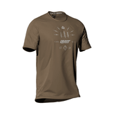 Jersey Leatt Youth MTB Gravity 3.0 SS - Loam Brown - Genetik Sport