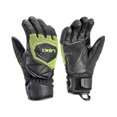 Mitts Leki Junior WCR Coach 3D - Black/Ice Lemon - Genetik Sport