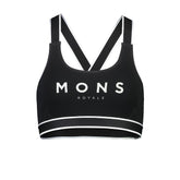 Sports Bra Mons Royale Stella Merino X-Back - Black