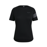 Jersey Rapha Womens Trail Technical SS - Black / Grey - Genetik Sport