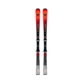 Skis Rossignol Hero Carve TI + NX 12 Konect GW B80 Silver Red - Genetik Sport