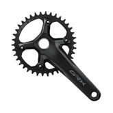Crankset Shimano GRX FC - RX610 - 1 12sp 175mm Spindle 24mm BCD 110mm - Black - Genetik Sport