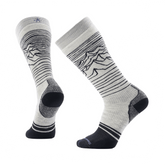 Socks Smartwool Snowboard Full Cushion Iguchi OTC - Ash - Genetik Sport