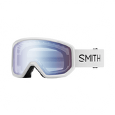 Goggles Smith Transfer White - Blue Sensor Mirror - Genetik Sport