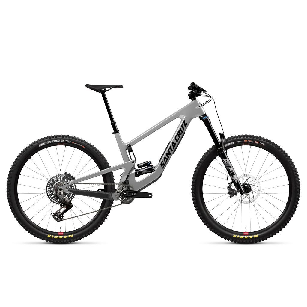 Bike Santa Cruz Megatower 2 C 29 Eagle 90 - Gloss Silver