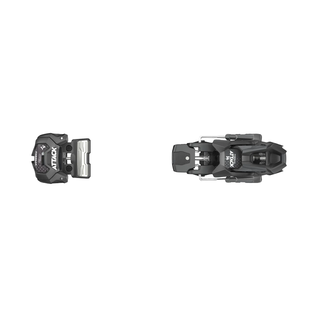 Bindings Tyrolia Attack 14 GW A-95 - Solid black - Genetik Sport
