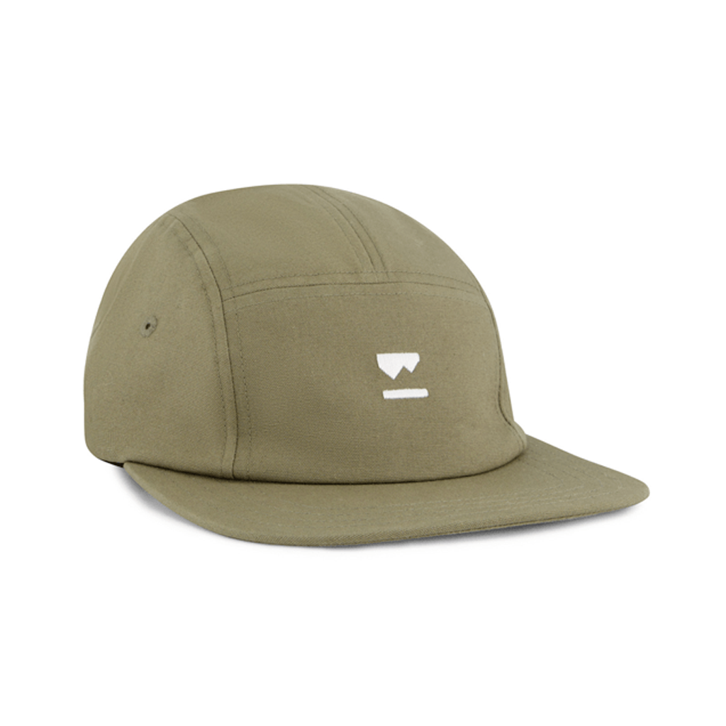 Cap Mons Royale Five Panel Ridgeline - Olive - Genetik Sport