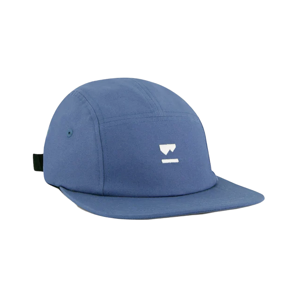 Cap Mons Royale Five Panel Ridgeline - Steel Blue - Genetik Sport