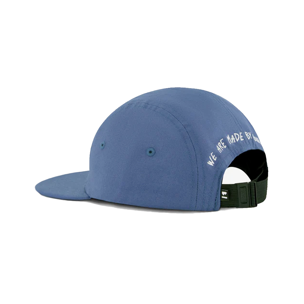 Cap Mons Royale Five Panel Ridgeline - Steel Blue - Genetik Sport