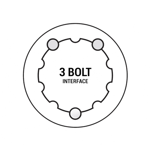 Chainring Praxis Wave DM-B 0mm Offset 32T - Genetik Sport