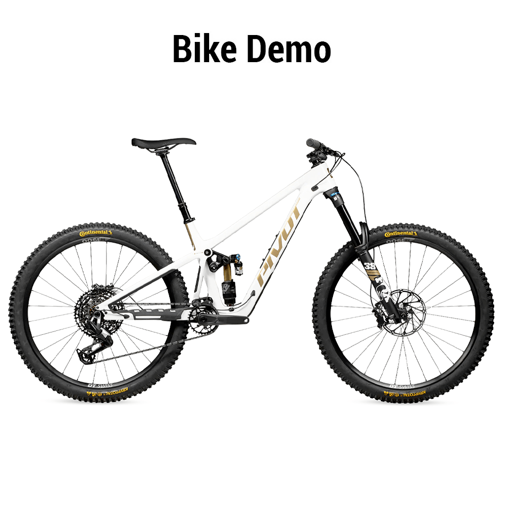 Demo Bike Pivot Firebird Ride Eagle 70/90 Factory - White Gold