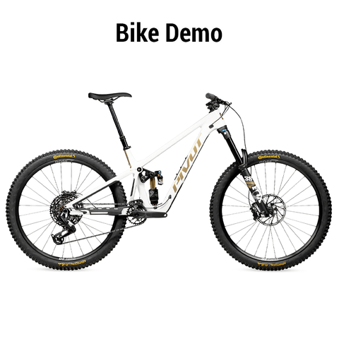 Demo Bike Pivot Firebird Ride Eagle 70/90 Factory - White Gold