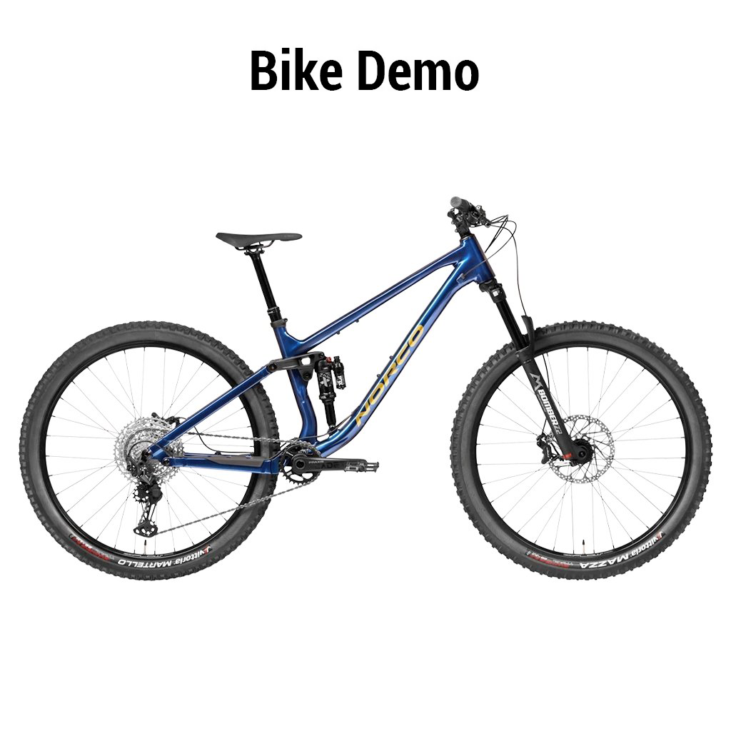 Demo Bike Norco Fluid FS A2 29” - Blue/Copper