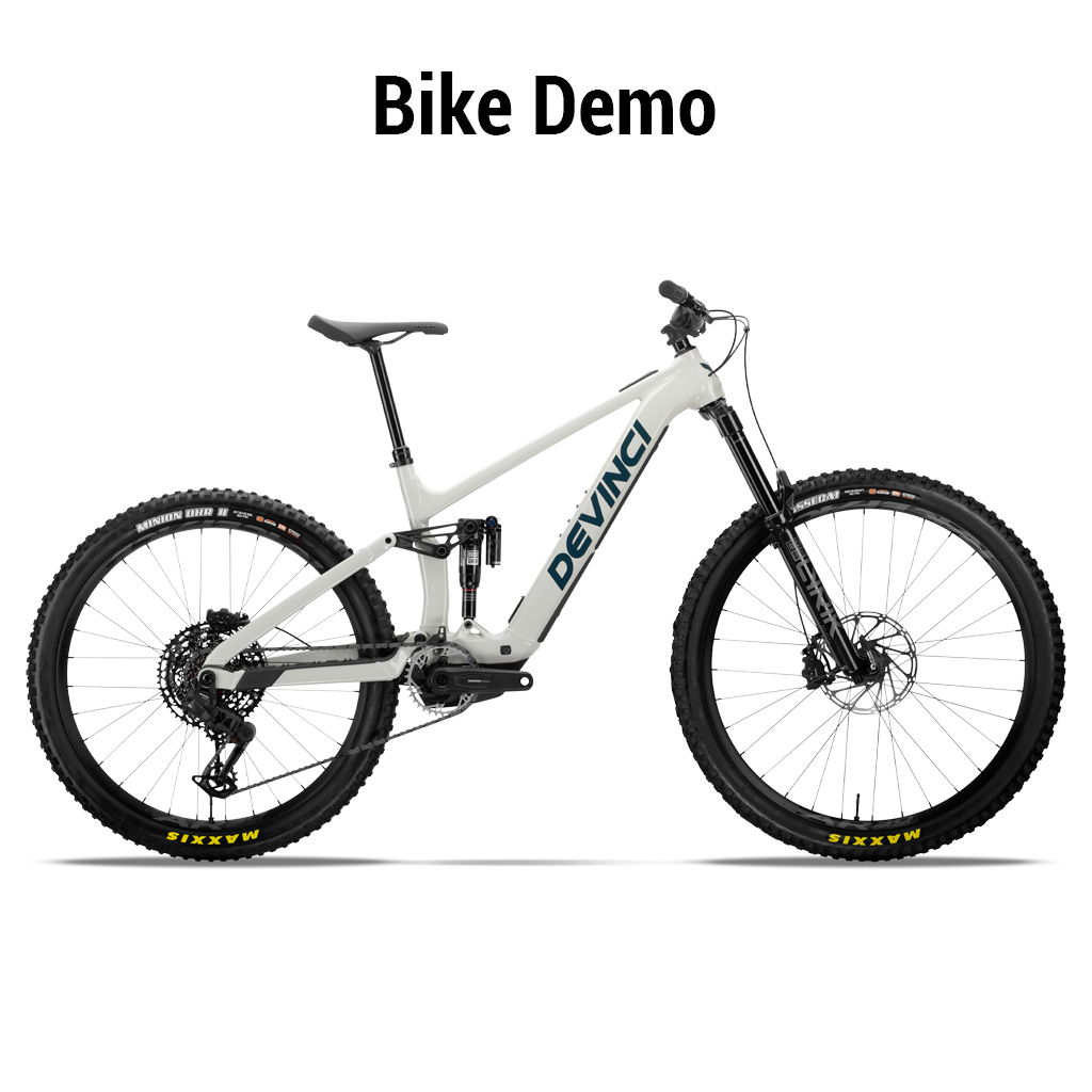 Demo E-Bike Devinci E-TroyLite AL MX S1000 AXS - Paper Teal