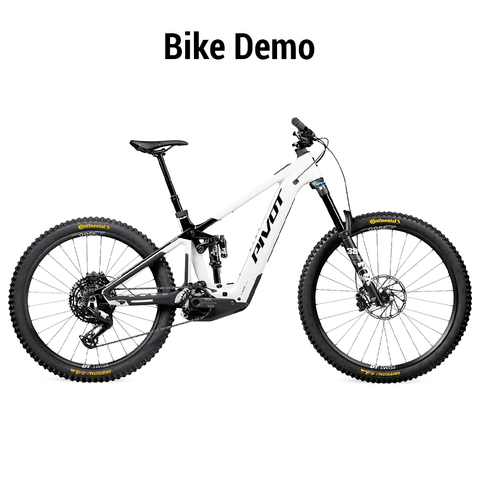 Demo E-Bike Pivot Shuttle LT Ride 70/90 Gen5 CX - Stone Cold White