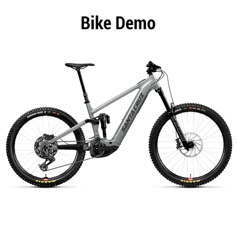 Demo E-Bike Santa Cruz Vala Mx AL 70 - Gloss Lunar Gray