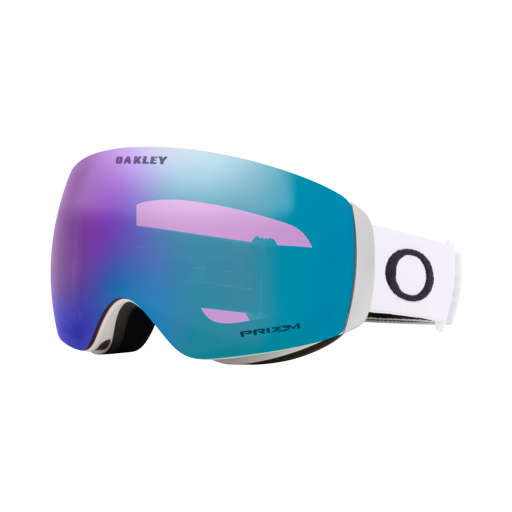 Goggles Oakley Flight Deck M Matte White - Prizm Snow Iced Iridium