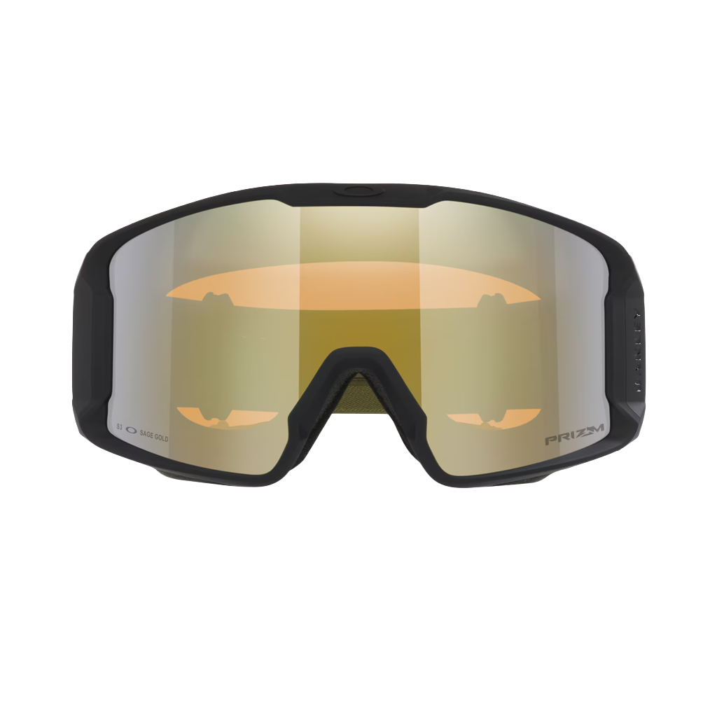 Goggles Oakley Line Miner M Black - Prizm Snow Sage Gold Iridium - Genetik Sport