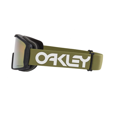 Goggles Oakley Line Miner M Black - Prizm Snow Sage Gold Iridium - Genetik Sport