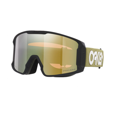 Goggles Oakley Line Miner M Black - Prizm Snow Sage Gold Iridium - Genetik Sport