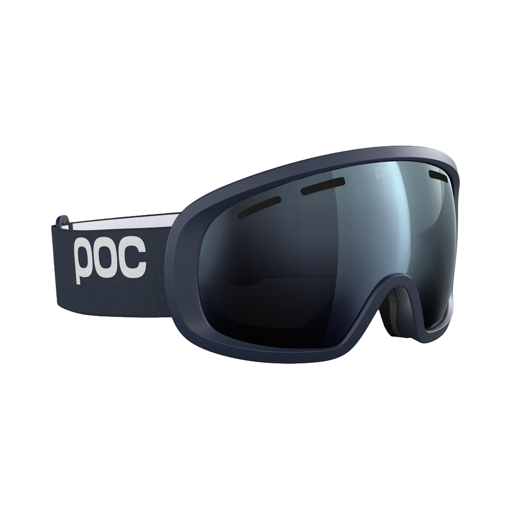 Goggles POC Fovea Mid - Apatite Navy/Partly Sunny Navy Blue - Genetik Sport