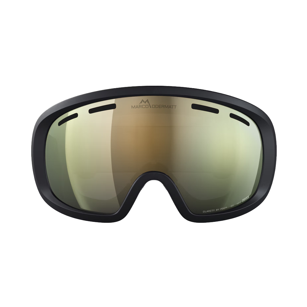 Goggles POC Fovea Mid Marco Odermatt Ed - Uranium Black/Podium Gold/Sunny Gold - Genetik Sport