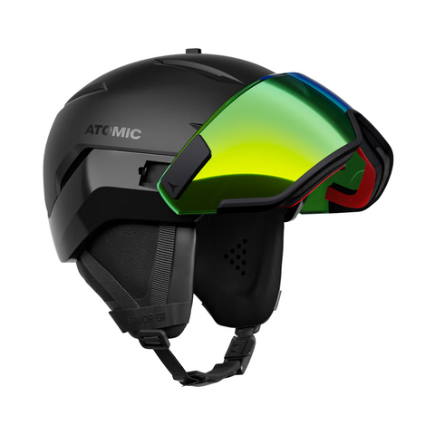 Helmet Atomic Savor GT Visor HD - Black - Genetik Sport