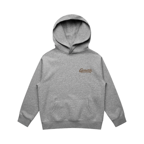 Youth Hoodie Genetik Workshop - Heather Grey