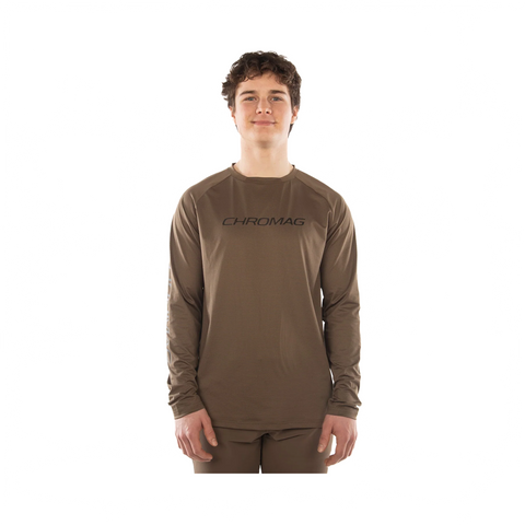 Jersey Chromag Mens Dominion LS - Falcon - Genetik Sport