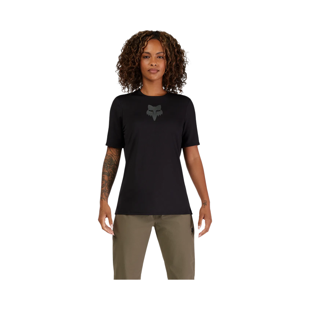 Jersey Fox Womens Ranger SS - Black - Genetik Sport
