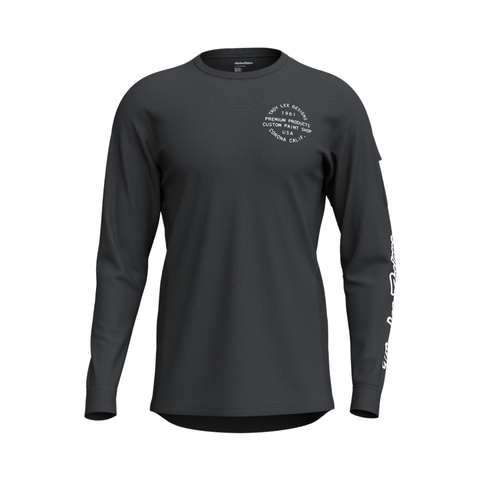 Jersey Troy Lee Designs Mens Ruckus Ride LS Pressed - Carbon - Genetik Sport