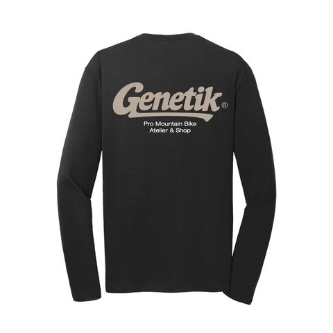 Jersey Long Sleeve Genetik Workshop - Black