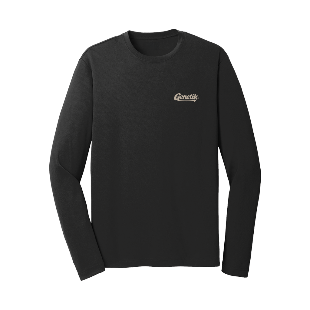 Jersey Long Sleeve Genetik Workshop - Black