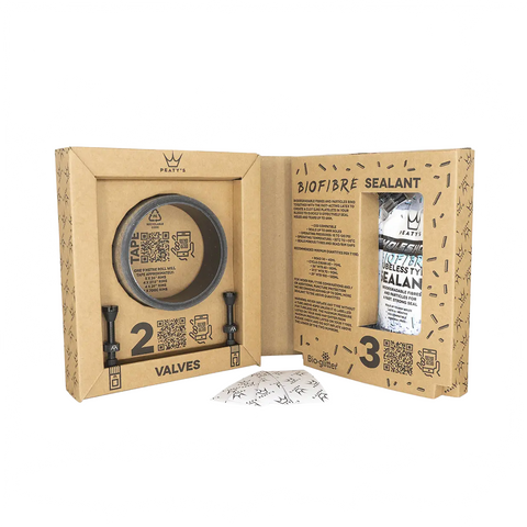 MTB Tubeless Conversion Kit Peatys 25mm XC - Genetik Sport
