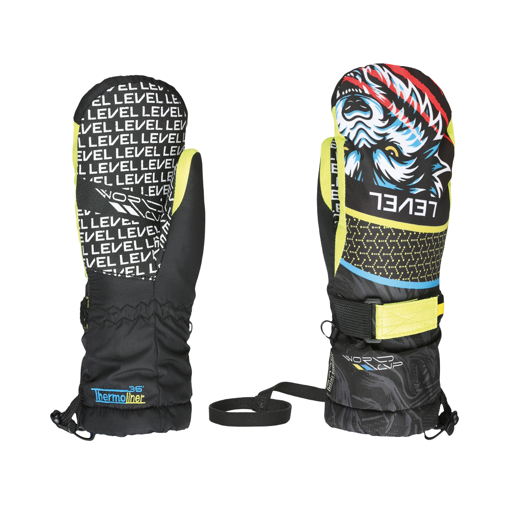 Mitts Level Junior - Ninja Black - Genetik Sport