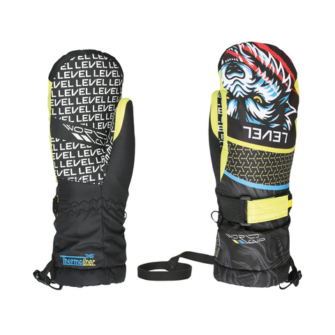 Mitts Level Junior - Ninja Black - Genetik Sport