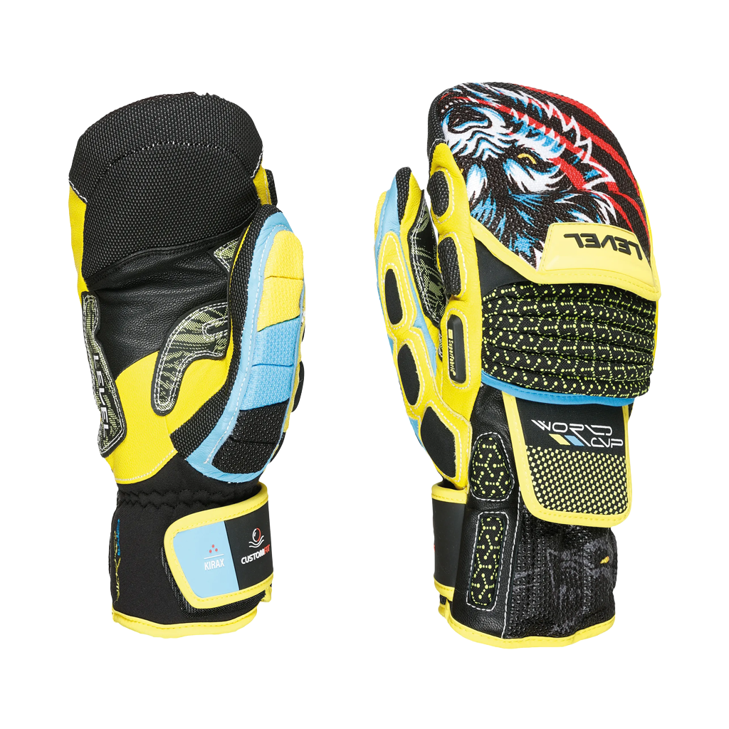 Mitts Level Worldcup CF - Yellow/Blue - Genetik Sport