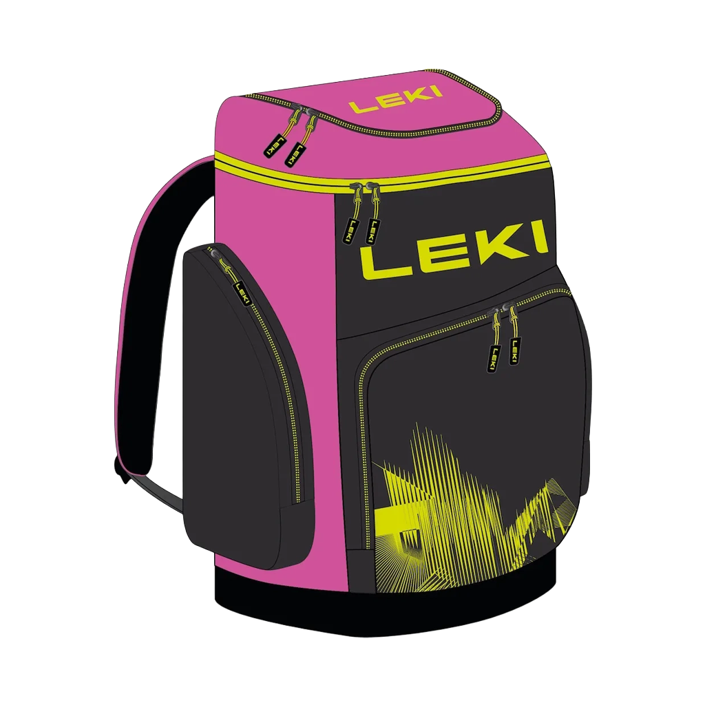 Ski Boot Bag Leki WCR 85L - Neon Pink - Genetik Sport