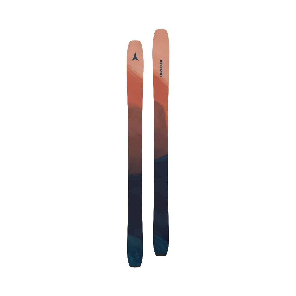 Skis Atomic Backland 101 Womens - Redwood/Brick - Genetik Sport