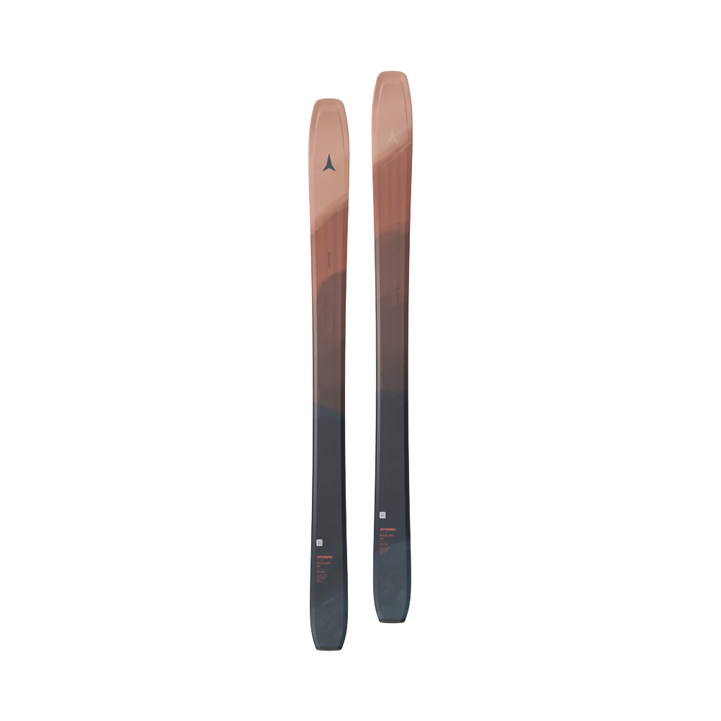 Skis Atomic Backland 101 Womens - Redwood/Brick - Genetik Sport