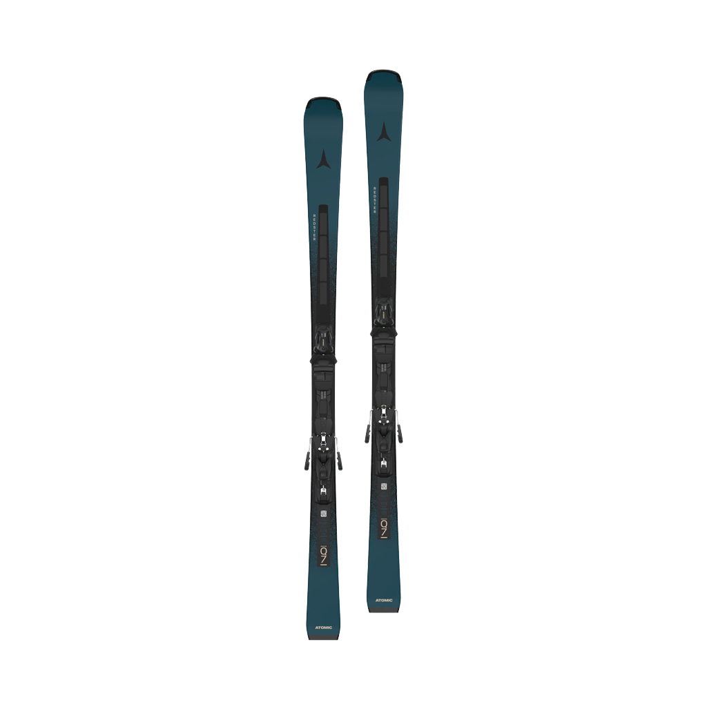 Skis Atomic Redster Q7 RVSK C + MI 12 GW Bindings - Dark Slate/Black - Genetik Sport