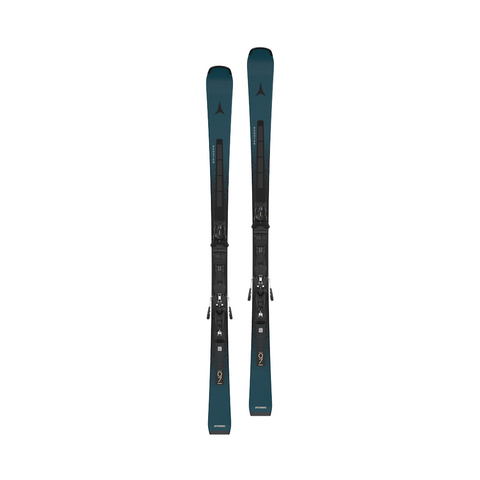 Skis Atomic Redster Q7 RVSK C + MI 12 GW Bindings - Dark Slate/Black - Genetik Sport