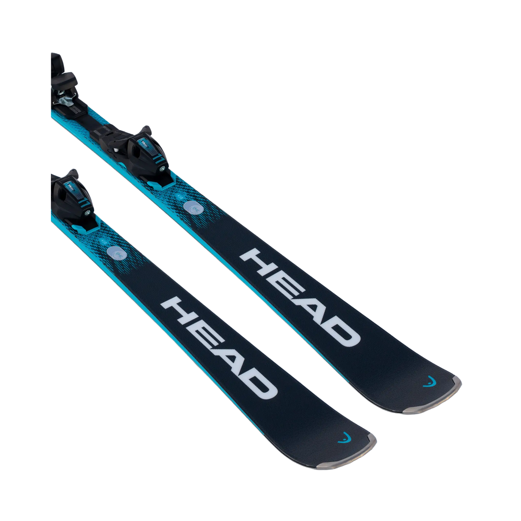 Skis Head WC Rebels e.XSR LYT-PR + PR 11 GW - White/Black - Genetik Sport
