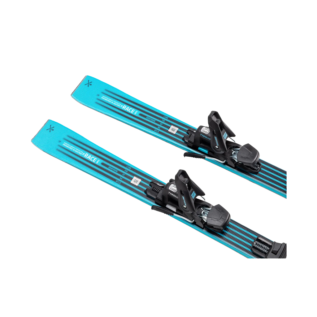 Skis Head WC e.Race Team SW + JRS 7.5 - Black/Blue - Genetik Sport