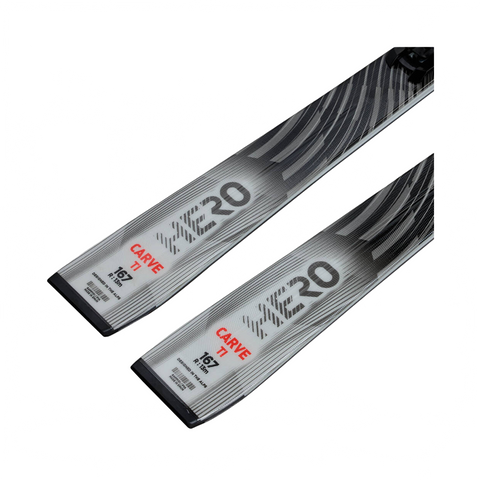 Skis Rossignol Hero Carve TI + NX 12 Konect GW B80 Silver Red - Genetik Sport