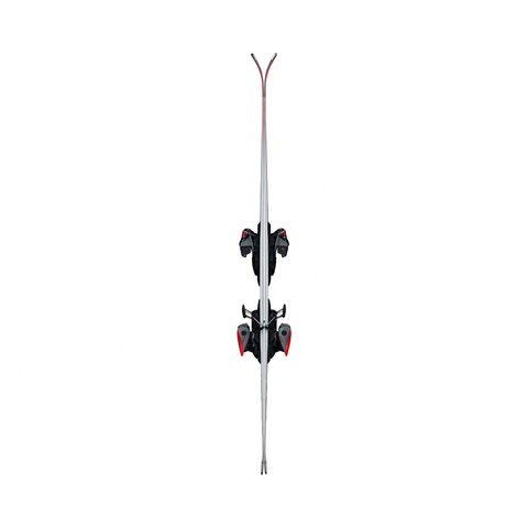 Skis Rossignol Hero Carve TI + NX 12 Konect GW B80 Silver Red - Genetik Sport