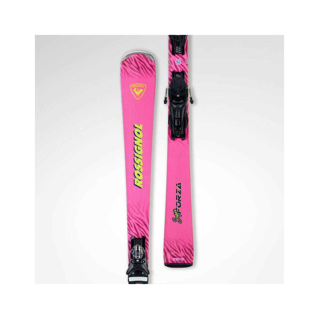 Skis Rossignol Super Forza Pink K - NX12 Konect Black Chrome