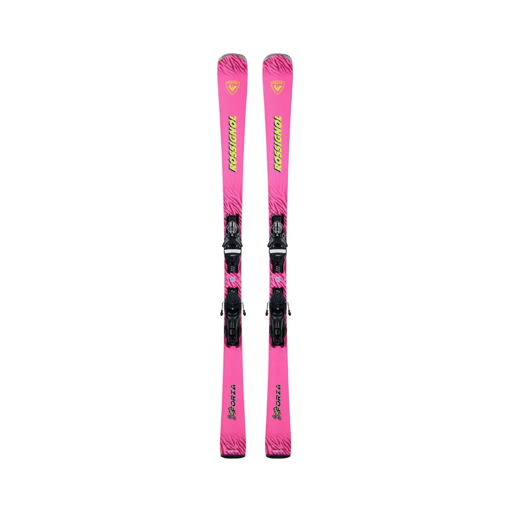 Skis Rossignol Super Forza Pink K - NX12 Konect Black Chrome