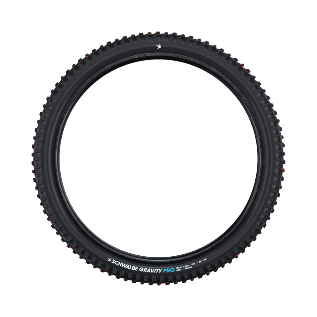 Tire Schwalbe Tacky Chan Gravity Pro 27.5x2.50 Soft Radial - Genetik Sport